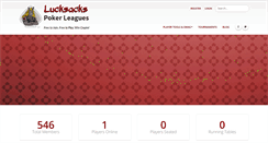 Desktop Screenshot of lucksacks.com